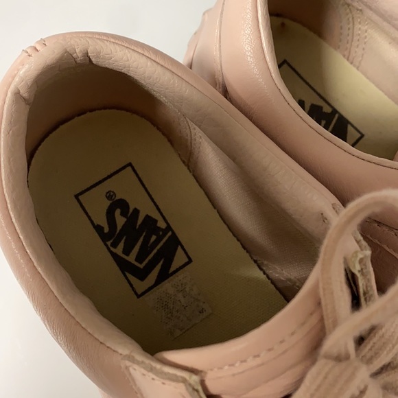 LIGHT PINK VANS LIKE NEW SIZE 9.5 - Picture 3 of 5